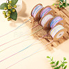 5 Rolls 5 Colors Segment Dyed Macrame Cotton Cord OCOR-TA0004-05C-6