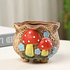 Ceramics Mushroom Display Decration MUSH-PW0001-095B-1