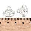 Tibetan Style Alloy Charms TIBEP-36884-P-RS-3