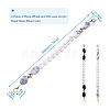 Givenny-EU 2Pcs 2 Style Acrylic Beads Bag Strap FIND-GN0001-05-3