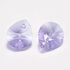 Faceted Glass Rhinestone Pendants RGLA-F053-E-371-2