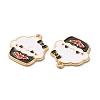 Alloy Enamel Pendants FIND-G055-15G-3