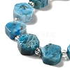 Natural Apatite Beads Strands G-P534-A02-01-4