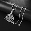 Viking Triskelion Knot 201 Stainless Steel Pendant Necklaces for Men FS-WG7E48C-02-1