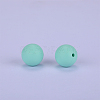 Round Silicone Focal Beads SI-JX0046A-93-5