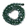 Opaque Solid Color Electroplate Glass Beads Strands EGLA-N013-P6mm-B04-2