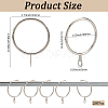 Iron Drape Sliding Eyelet Rings IFIN-SP0001-17B-P-2