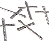 Tibetan Style Alloy Cross Large Pendants EAAA0100Y-NF-3