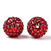Transparent Resin Rhinestone Graduated Beads RESI-S314-18x20-05-1