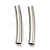Non-Tarnish 304 Stainless Steel Tube Beads STAS-B047-27B-P-1