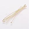 Rack Plating Brass Ball Head Pins KK-E680-03-0.5x40mm-G-2