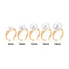 Brass Cup Peg Ring Settings KK-N274-36G-4
