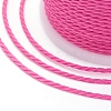 Round Waxed Polyester Cord YC-G006-01-1.0mm-19-3