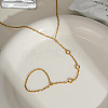 304 Stainless Steel Cable Chain Bracelets MG3461-4