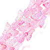 Transparent Glass Beads Strands GLAA-F114-04B-3