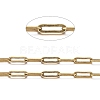 Brass Paperclip Chains CHC-S008-001C-AB-1