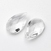 Faceted Teardrop Glass Pendants X-GLAA-R149-A-01-2