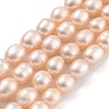 Natural Cultured Freshwater Pearl Beads Strands PEAR-P062-08I-2