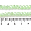 Baking Electroplate Glass Beads Strands LS-DGLA-A039-J6MM-B10-4