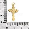 Brass Micro Pave Cubic Zirconia Pendants X-KK-S523-13G-3