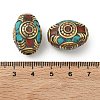 Handmade Tibetan Style Beads KK-Z157-03AG-04-2