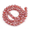 Handmade Gold Sand Lampwork Beads LAMP-T006-10G-2