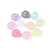 Transparent Acrylic European Beads OACR-Q200-13-2