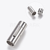 304 Stainless Steel Bayonet Clasps STAS-O114-049A-P-1