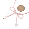 Glass Seed Pendants Necklaces for Women NJEW-MZ00031-05-3