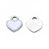 201 Stainless Steel Charms STAS-S080-045P-NR-3