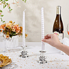 Zinc Alloy Candle Holders AJEW-GA0009-58S-3