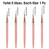 5Pcs Plastic Nail Art Line Brush AJEW-WH20816-069A-2