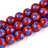 Handmade Lampwork Beads Strands LAMP-N037-02D-1