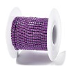 Iron Rhinestone Glass Cup Chain CH-U001-01Y-1