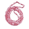 Frosted Crackle Glass Beads Strands GLAA-U001-4mm-M13-3