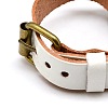 Fashionable Retro Men's Antique Bronze Alloy Quartz Watch Leather Wristwatches X-WACH-M097-02-3