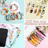 10Pcs Food Grade Eco-Friendly Silicone Focal Beads SIL-SZ0001-89C-6