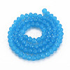Glass Beads Strands EGLA-A044-J6mm-D09-2