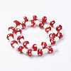 Handmade Lampwork Beads Strands LAMP-E015-03J-2
