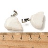 Natural White Jade Pendants G-Z067-02P-11-4