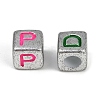 Opaque Acrylic Beads OACR-H052-02A-2