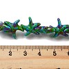 Synthetic Turquoise Dyed Beads Strands G-P507-04P-3