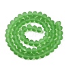 Transparent Glass Beads Strands EGLA-A044-T8mm-MD11-3