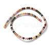 Synthetic Lava Rock Dyed Beads Strands G-H311-08D-10-4
