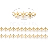 3.28 Feet Brass Handmade Link Chains X-CHC-M019-07G-1