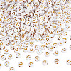 500Pcs Plating Acrylic Beads PACR-TADJ0001-01U-1