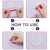 20Pcs Transparent Plastic Nail Art Tool Storage Box CON-BC0007-03D-4