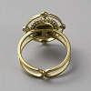 304 Stainless Steel Cuff Ring Findings FIND-WH0148-125B-G-2