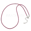 2MM Nylon Braided Cord Necklace Making MAK-A019-02P-15-1