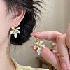 Alloy Enamel Leverback Earrings WGBBE2E-01-2